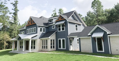 Blue Farmhouse